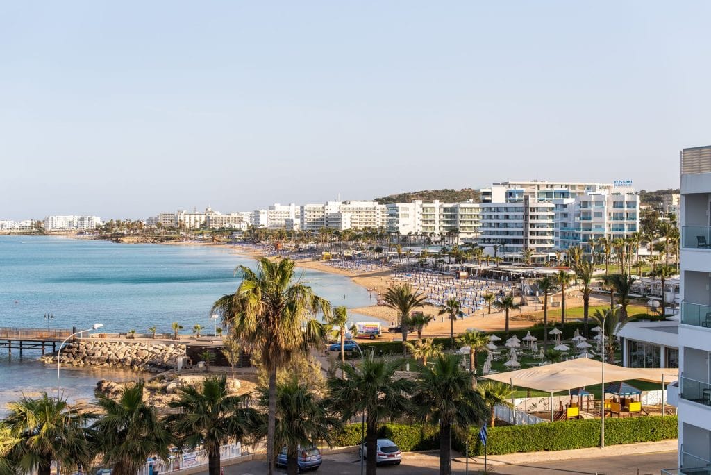 Evalena Beach Hotel Protaras Cyprus